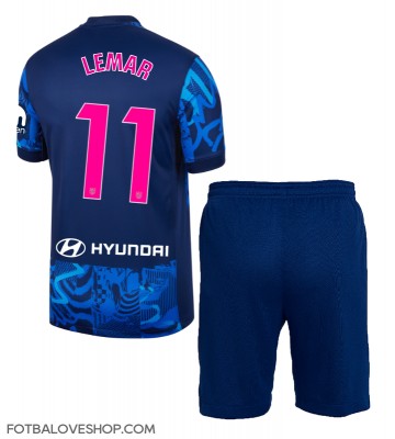 Atletico Madrid Thomas Lemar #11 Dětské Alternativní Dres 2024-25 Krátký Rukáv (+ trenýrky)